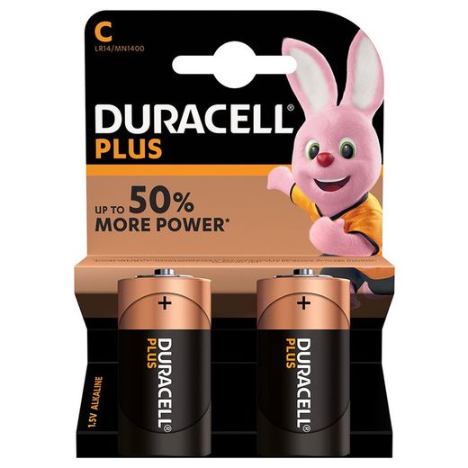 Blíster. Bl.2 Pilas Alc. Gama Plus Lr14 Duracell