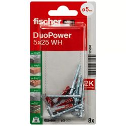 Blister Duopower 5X25 Wh Bl 8 Unités Fischer