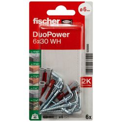 Blister Duopower 6X30 Wh Bl 6 Unités Fischer