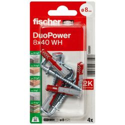 Blister Duopower 8X40 Wh Bl 4 Unités Fischer