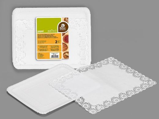 Plateau Dentelle+Rectang. 22X28 (2) 355200