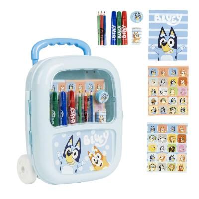Bluey Trolley Set Papeleria  R-1240