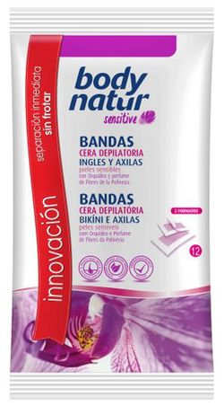 Bandes dépilatoires Body Natur pour aisselles et aine (12)