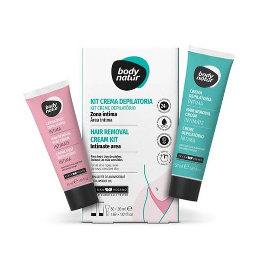 Body Natur Depil Crema Zona Intima Kit