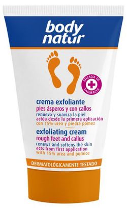 Crème exfoliante pour les pieds Body Natur 100