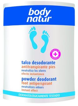 Déodorant Talc Pieds Body Natur 75