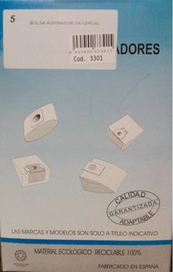 Bossa Aspirador Universal Paper 5U