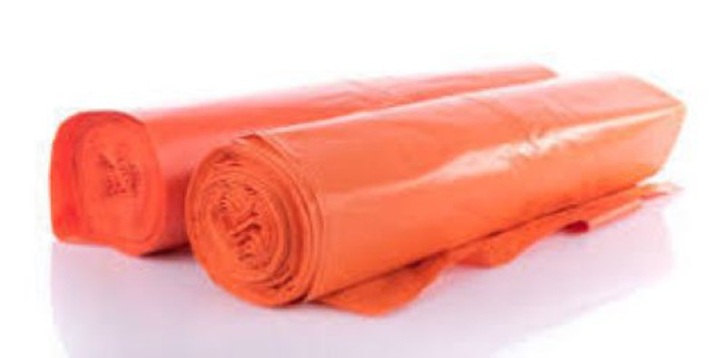 Orange85 Porte-sac poubelle blanc 60 litres