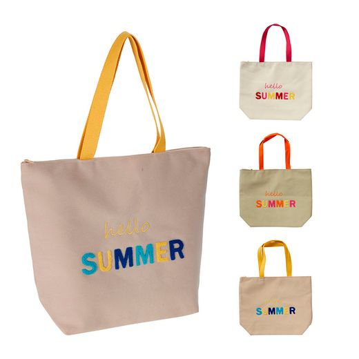 Bolsa de playa 48x15x38 cm. Surtidas