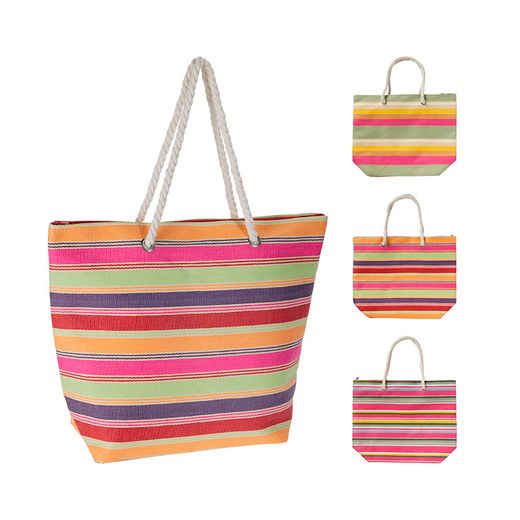 Bolsa de playa 48x15x38 cm. Surtidas