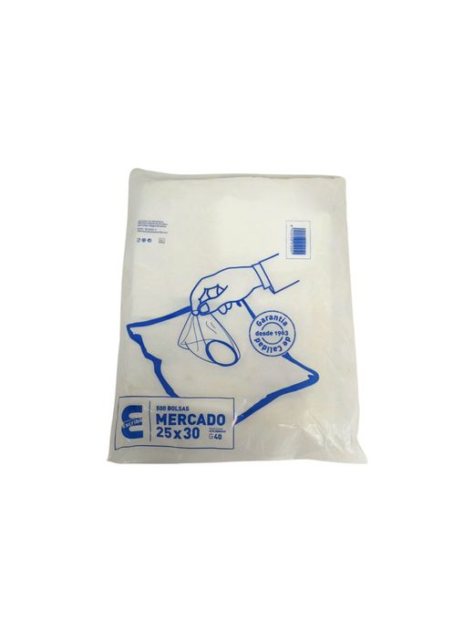 Sachet de marché transparent 40x50 G-40 (1000)