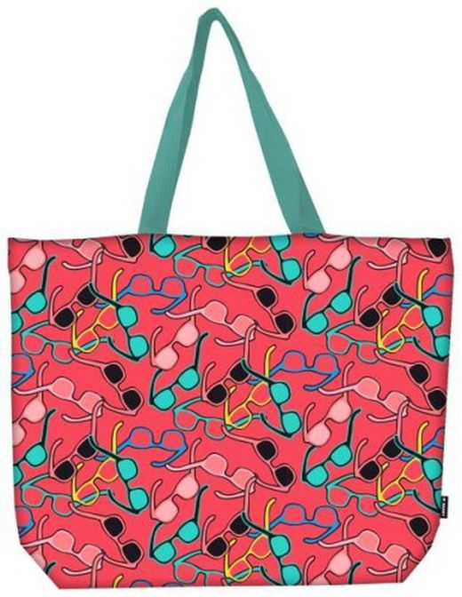 Sac de plage géant 40X52 lunettes Ast8285