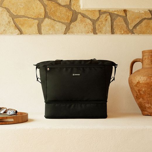 Sac de voyage extensible Numada noir