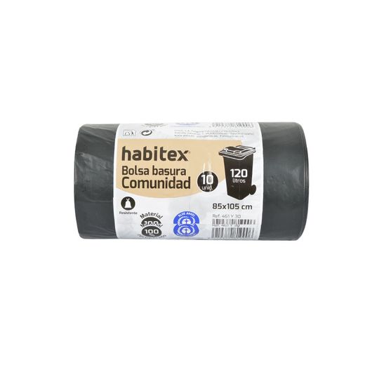 Bosses Comunitat Negra 85X105Cm.10Uds.