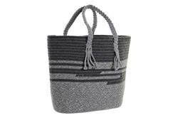 Sac en coton 48x16x36 18 Gris R-192279