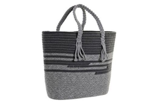 Sac en coton 48x16x36 18 Gris R-192279