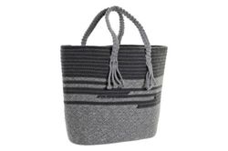 Sac en coton 48x16x36 18 Gris R-192279