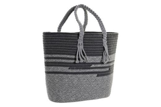 Sac en coton 48x16x36 18 Gris R-192279
