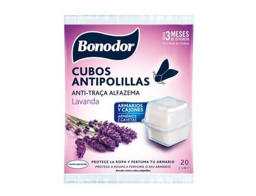 Bonodor Antipolilla 20 Cubos Lavanda