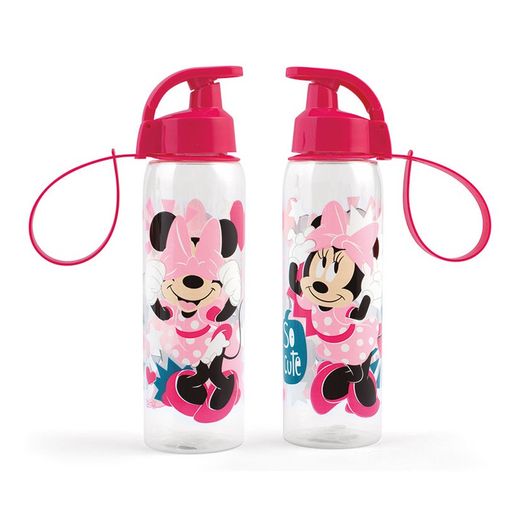 Garrafa Ícone Minnie Pc 0,5 Litro