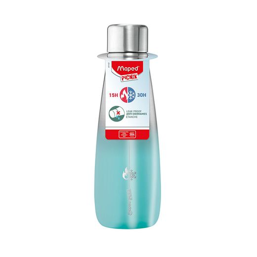 Botella Termica 500 Ml.Turquesa