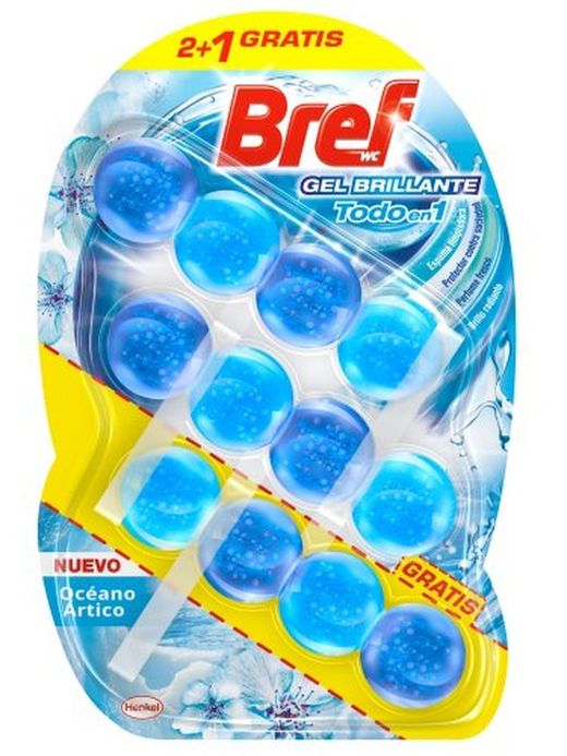 Bref Wc Gel Brilhante Oceano (2+1)