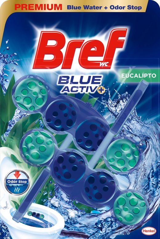Bref Wc Poder Blue Activ Eucaliptus Dupl
