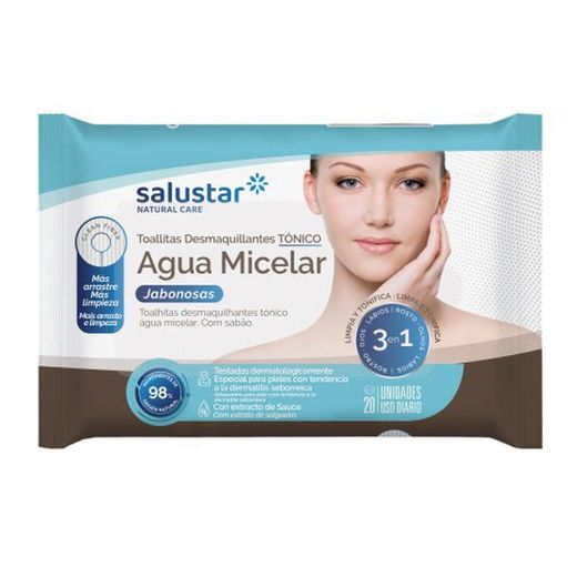 Toalhetes desmaquilhantes micelares Brevia (20)