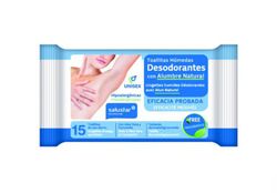 Lingettes déodorantes Brevia (15)