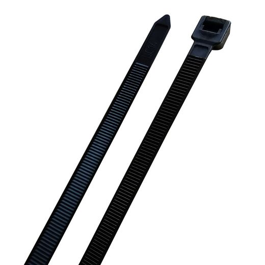 Brida Nylon Negra 750X7,6. 100Ut