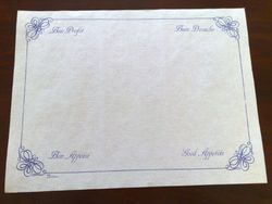 Nappe Brisa 30X40 Bordure B.P500 10174001