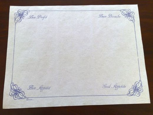 Nappe Brisa 30X40 Bordure B.P500 10174001