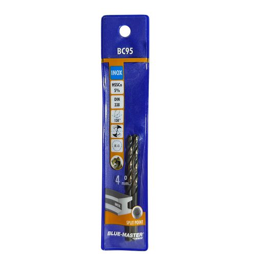 Broca D.338 Hssco Antislip Inox Ø4Mm.2Ud