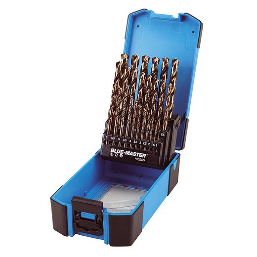 Broca Jgo.25Pcs Hss-Co Din338 Ø1-13X0,5M