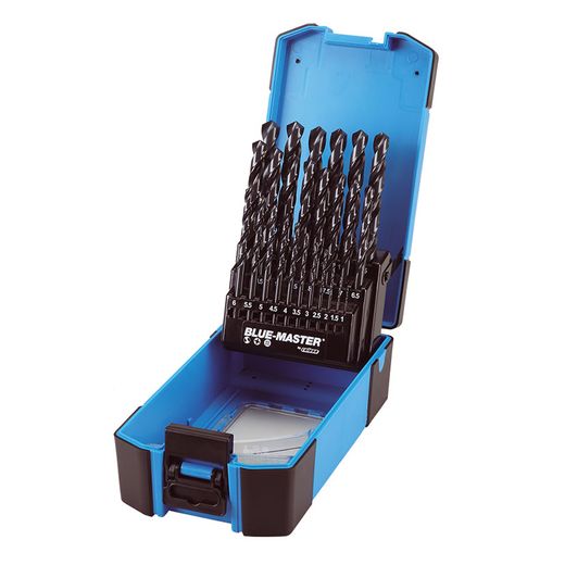 Broca Jgo.25Pcs Hss Din338 Ø1-13X0,5Mm