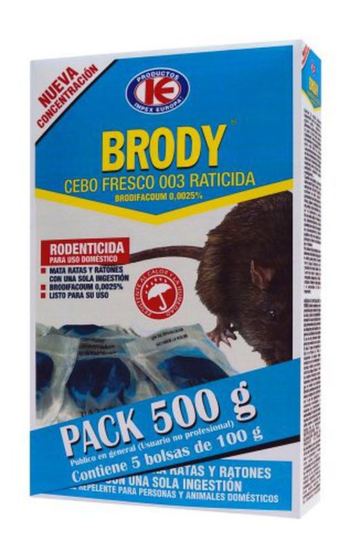 Brody Cebo Fresco 003 Raticida 500 Gr