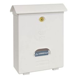 Boîte aux lettres d'extérieur classique ARREGUI. Boîte aux lettres en plastique. Mod.Classique. Blco.