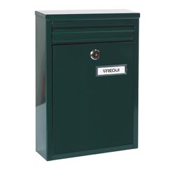 Boîte aux lettres extérieure/intérieure ARREGUI Zaguán. Boîte aux lettres Ex./ Intérieur Zaguan. Vert.