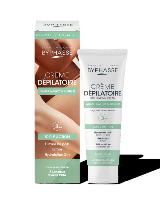 Byphasse Crema Depilatoria Aloe 125Ml