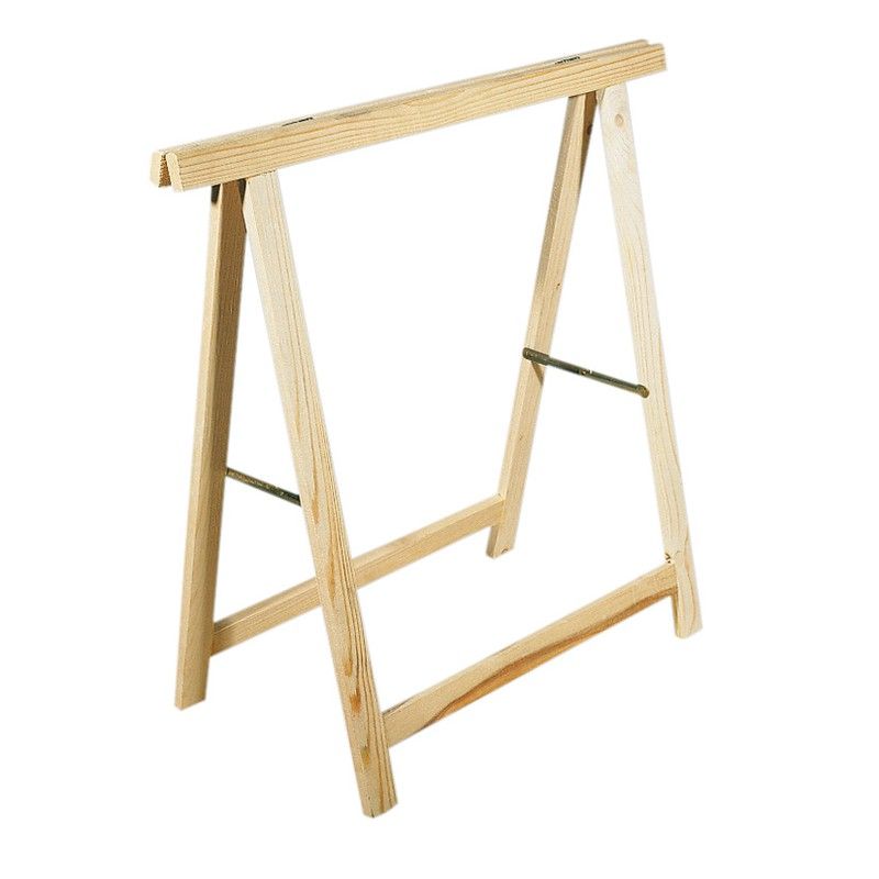 Caballete madera Caballete Pino 75X73,5 Cm