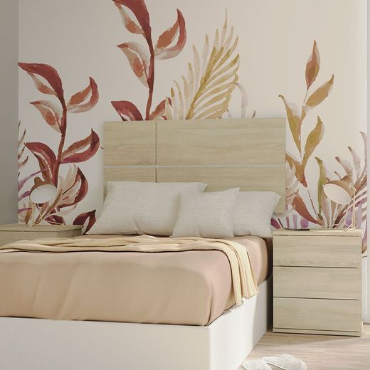 Pitarch Elsa 100x3,2xh.50 cm Tête de lit blanche 1,6 cm.