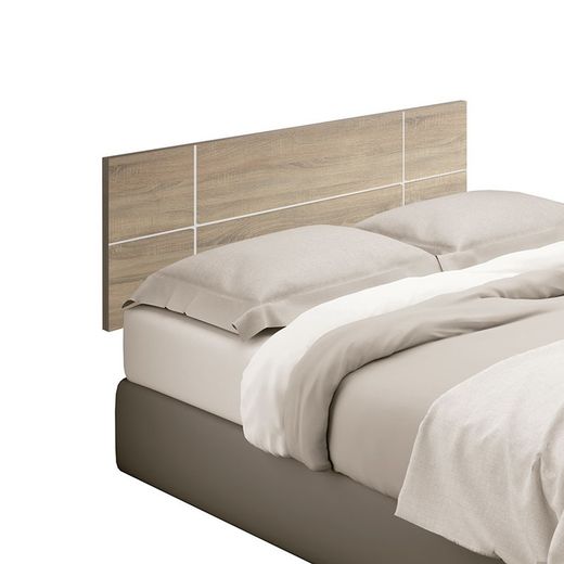 Tête de lit moulée sous pression Pitarch Elsa 1,6 cm 160x3,2xh.50 cm.Blanc