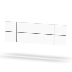 Tête de lit moulée sous pression Pitarch Elsa 1,6 cm 160x3,2xh.50 cm.Naturel