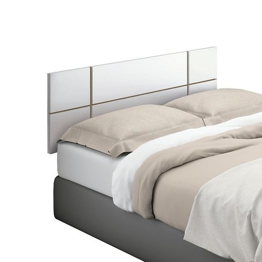 Tête de lit moulée sous pression Pitarch Elsa 1,6 cm 160x3,2xh.50 cm.Naturel