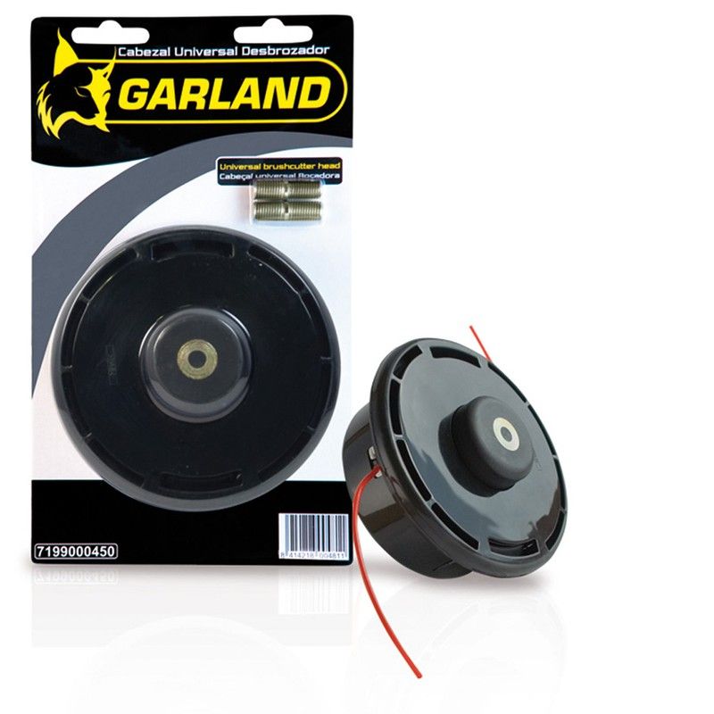 Cabezal desbrozadora GARLAND recambio universal Cabezal Universal Desbrozador De Hilo