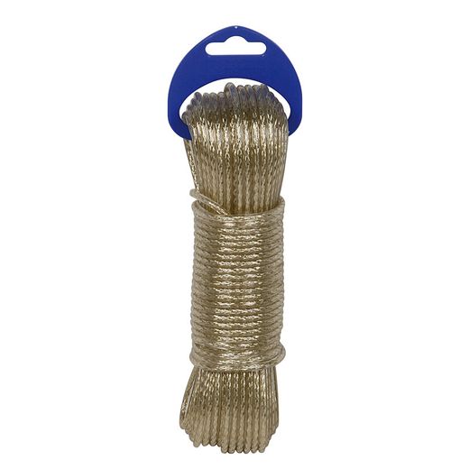 Cable Acero Plastificado 10M Oro