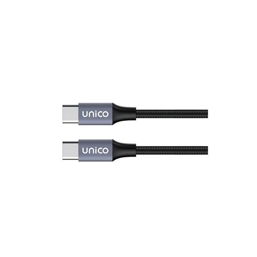 Cable C-C 60W 3A 2M Negro Unico