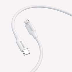 Câble C-Lightning 30W 6A 1m blanc