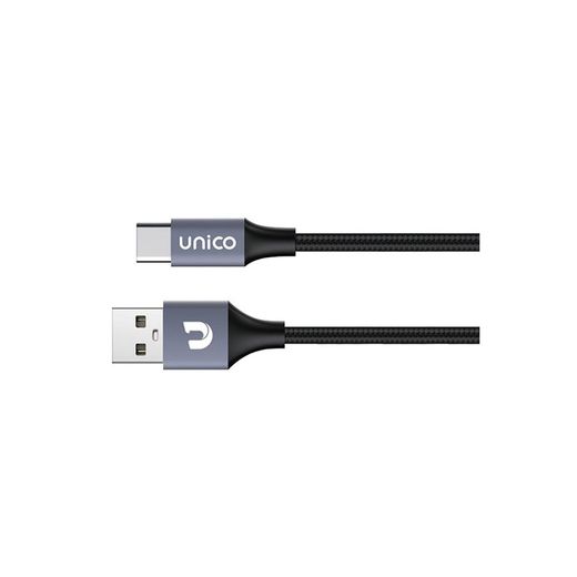 Cable C-Usb 18W 3A 2M Negro Unico