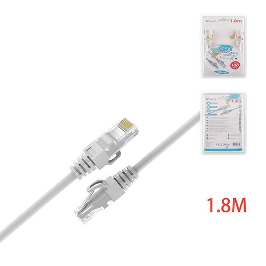 Cable de xarxa Cat.6 1,8m Únic